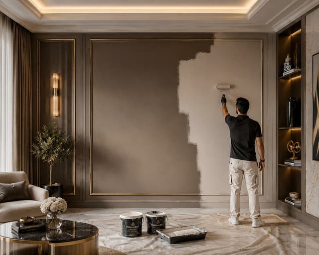دهانات داخلية فاخرة